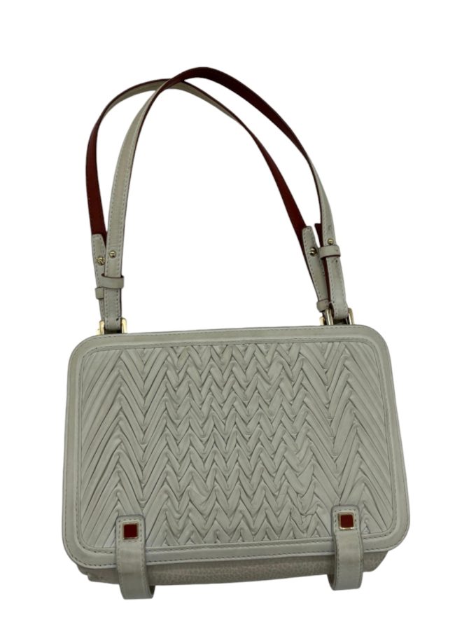 Borsa bianca Pelle Missioni