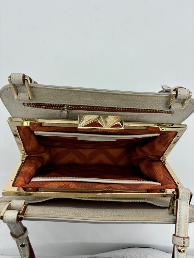Borsa bianca Pelle Missioni