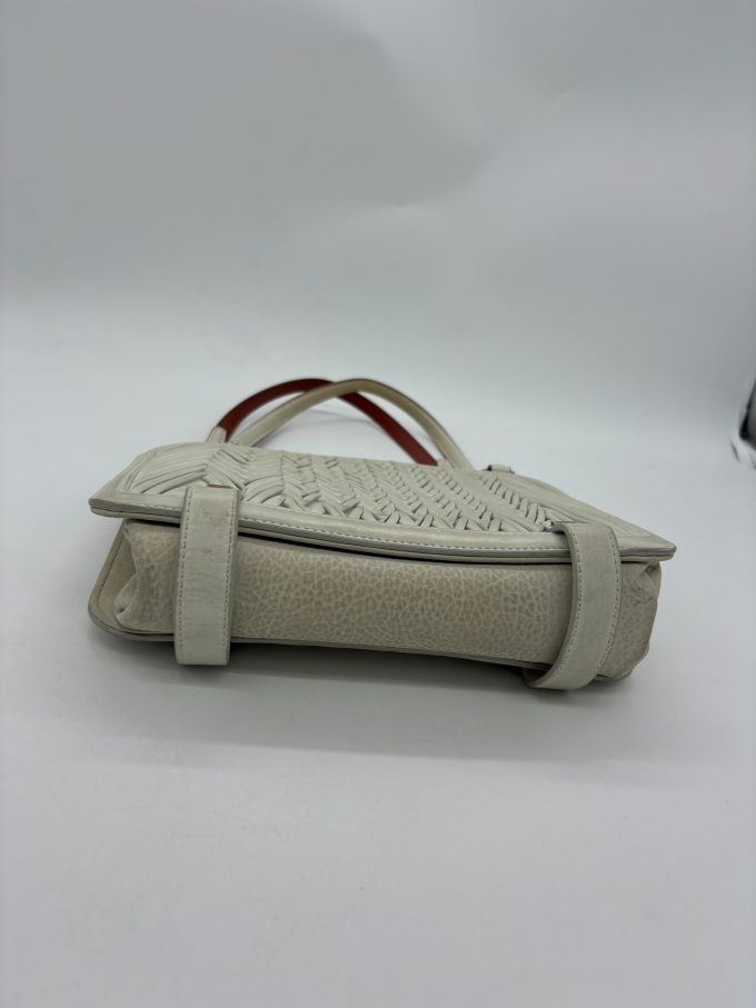 Borsa bianca Pelle Missioni