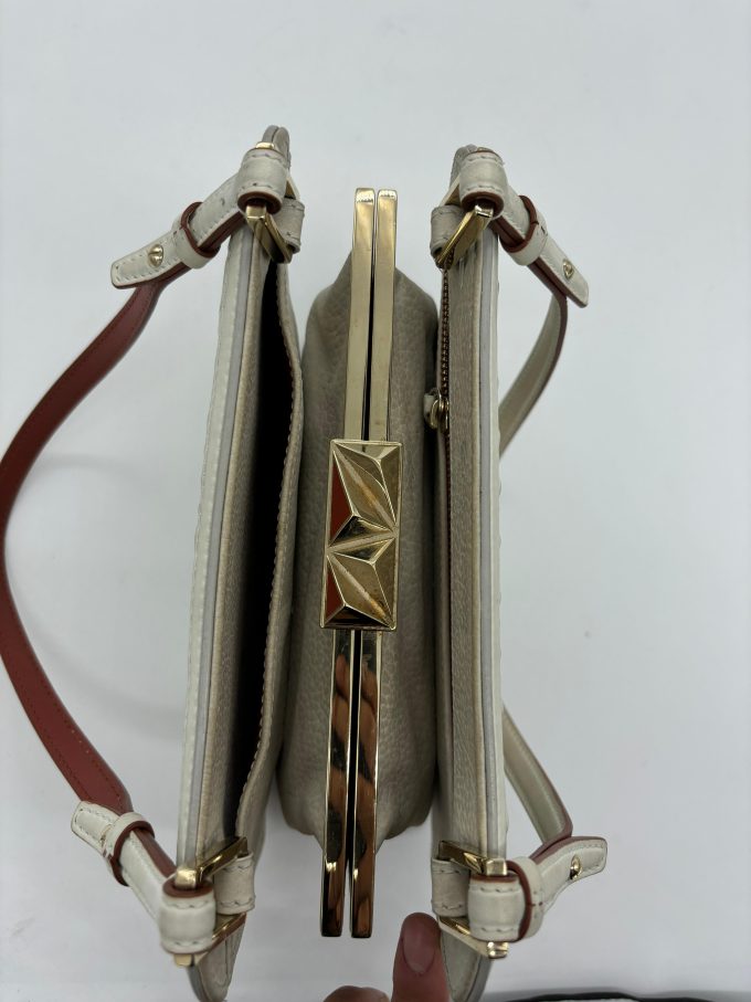 Borsa bianca Pelle Missioni